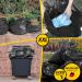 Buy 120L Tearproof Black Garbage Bags - 50 Extra Strong Waste Bags - XXL LDPE - 700x1100mm - Buy Online on GoSupps.com