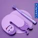 Curaprox CS Kids Toothbrush - Ultra Soft CUREN Bristles for Children - Violet Manual Toothbrush with Small Head - Buy Online on GoSupps.com