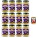 Italian Gourmet E.R. Star Tigullio Pesto Artichokes and Walnuts Sauce artichauts et noix sans gluten 12 x 185 g + Italian Gourmet Pulpa 400 g