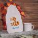 Personalized Hot Water Bottle with Cozy Cover | Custom Text | Gift Idea for Kids & Adults | 800 ml Fish Design - Buy Online on GoSupps.com