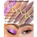 Pink Glitter Eyeshadow Pearl Shimmer Eye Shadow Palette with Brush Longwear Waterproof Cream Eyeshadow High Pigmented Ultra-Blendable Sparkly Single Highlighter Makeup Sombras Para Ojos Con Brillo-02 02# Rose Pink - Buy Online on GoSupps.com