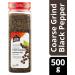 Club House Quality Natural Herbs and Spices Coarse Grind Black Pepper 500g - Buy Online on GoSupps.com
