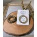 Staramz 8 Pack Spiral Hair Ties | Phone Cord Hair Coils - Bridesmaid Gift for Bachelorette & Wedding Parties (Champagne) - Buy Online on GoSupps.com