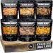 Nuts Gift Basket for Men  6 Small Batch Gourmet Nut Varieties in Resealable Bags, Includes Almonds, Cashews, Peanuts - Great Gift for Dad, Birthday Gift for Him, Heathy Snack