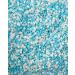 Snowflake Christmas Sprinkles (White Blue or Mixed) 25g (Blue & White Mix)
