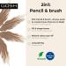 GOSH Eyebrow Pencil 003 Greybrown - Precise Application Long-Lasting Vegan | Perfectly Shaped Eyebrows with Integrated Brush - Buy Online on GoSupps.com