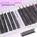 Pawotence 280pcs D Curl Cluster Eyelashes 9-16mm Mix for Self Application - 30D & 40D Lash Extensions - Buy Online on GoSupps.com