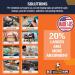 Heavy-Duty Disposable Industrial Cleaning Wipes - Multi-Purpose Extra Large 30 Count for Paint Oil Grease & More - Buy Online on GoSupps.com