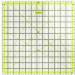 Arteza Quilting Ruler - 12.5x12.5 Laser Cut Acrylic Quilters' Ruler for Precision Cutting in Quilting, Sewing, & Crafts - Black & Lime Green - Buy Online on GoSupps.com