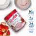 Strawberries & Cream SlimFast Meal Replacement Shake Mix | 10g Protein | 14 Servings | Weight Loss Powder - Buy Online on GoSupps.com