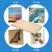 4 Pack 11x14'' Unfinished Birch Wood Canvas Panels Kit - Studio Cradle Boards for Pouring Art & Painting - Buy Online on GoSupps.com