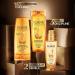 L'Or al Paris Elseve Huile Extraordinaire Nourishing Shine Shampoo Enriched with 6 Rare Flower Oils for Dry Hair Nourishes and Softens Hair Eco-pack Refill 500ml - Buy Online on GoSupps.com