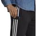 Buy adidas Men's Essentials French Terry Joggers - Tapered Cuff 3-Stripes Pants in Black-White | International Shipping Available - Buy Online on GoSupps.com