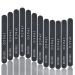 Nail Files 100 100 Grit for Coarse Acrylic Gel Poly Nails Double Sided Emery Board Black Washable Professional Set Manicure Tools (12 Pack) by JPACO 12 Count (Pack of 1)