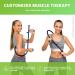Supportiback Triggerpunkt Massage Device | Massage Hooks & Trigger Rod for Back Neck & Shoulder Relief | Self-Massage for Improved Mobility & Blood Circulation in Marineblau - Buy Online on GoSupps.com