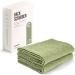 Zomchi Exfoliating Back Scrubber  Body Exfoliator Deeper Clean & Invigorate Your Skin Back Washer for Shower  Body Scrubbers for Use in Shower to Exfoliate and Cleanse Skin (Grayish Chartreuse Green)