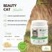 4-BEINER Beauty-Cat: Shiny Coat Vitamins for Cats with Omega 3 MSM Vitamin B Complex Vitamin C Biotin Milk Thistle Brewer's Yeast Zinc Selenium 90 g Powder - Buy Online on GoSupps.com