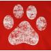 Shirtracer Men's T-Shirt - High Five Dog Paw Graphic - Perfect Gift for Dog Owners - Available in 4XL & Large Sizes - Buy Online on GoSupps.com