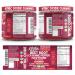 Nitro Rush Nitric Oxide Gummies Beet Root Cayenne Pepper Pomegranate Vitamin C Hawthorn Nattokinase Blueberry Hibiscus Coenzyme Q10 Algae Ashwagandha Root Grape Olive Garlic 60 Count by Clean Nutra - Buy Online on GoSupps.com