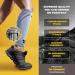 Shop CopperJoint Calf Compression Sleeves for Men & Women | Leg Support for Cramp Relief & Shin Splints | 20-30mmHg Copper-Infused Grey Medium - Buy Online on GoSupps.com