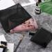 3 Pack Mesh Cosmetic Bags | Black Mesh Makeup & Pencil Cases for Travel & Office Accessories - 3 Sizes - Buy Online on GoSupps.com