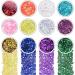 Silicone Resin Molds Kit 26PCS with Glitter Sequins for UV Casting - Sphere, Cube, Pyramid, Square, Coaster, Stone & Pendants - Buy Online on GoSupps.com