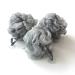 1541 London Exfoliating Bath & Shower Body Puff/Scrunchie/Buffer (Silver Grey) 3 pack