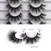 JIMIRE Faux Mink Fluffy Wispy Cat Eye False Eyelashes - 8 Pairs (17mm) - Buy Online on GoSupps.com