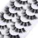 JIMIRE Cluster Lashes 15MM 6D Fluffy Cat Eye Wispy False Eyelashes 7 Pairs Pack - Buy Online on GoSupps.com