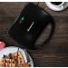 Elite Gourmet EWM-2207 Electric Non-Stick Belgian Waffle Maker | PFOA-Free | 2-Slice Black Iron for Breakfast, Sandwiches, Snacks, Burgers - Buy Online on GoSupps.com