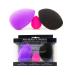 Kelly's Secret Cosmetics Beauty Sponge Blender -Latex Free Non-Allergenic Multi-Purpose Foundation Blending Blush Concealer Eye Face Powder Cream Cosmetics Beauty Makeup Sponges (3PK)