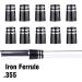 Sword & Shield Sports 10Pcs Black Golf Ferrule .355 for Taper Tip Iron Wedge - Bright Silver Finish - Buy Online on GoSupps.com