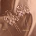 Xerling Pink Crystal Flower Hair Pins for Bridal Wedding - 2Pcs Vintage Hair Accessories - Buy Online on GoSupps.com