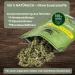 Lazy King Herbal Tea | 100% Natural Herbs | Eibian Raspberry & Blackberry | Amsterdam Style | Fine Herbal Mix | 45g - Buy Online on GoSupps.com