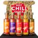Timber Taste Chili sauce gift set 5 x 40 ml |Exotic hot sauce chili set |Sharp sauces gift set |Gifts for men & women |Sharp gifts Father's Day |Chili saucen exotic hot chili sauce