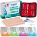Medical Creations Suture Practice Kit with Suturing Video Series by Board-Certified Surgeon and Ebook Training Guide - Silicone Suturing Pad with Tool Kit - for Any Student in The Medical Field