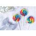 Rainbow Wheel Lollies - Swirl Lollipops - Party Favour - Sweets - Rock Candy - Baby Showers (2) - Buy Online on GoSupps.com