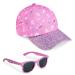 Peppa Pig Peppa Wutz sun hat baseball cap and sunglasses set children's girls from 3 years one size