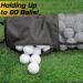 Kamitty Shag Bag for Golf Balls - Retriever with Aluminum Tube, Pocket & Tee Holder - Holds up to 80 Balls - Buy Online on GoSupps.com
