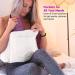 Mastectomy Pillow for Breast Surgery Recovery - Heart Shaped Post Surgery Pillow for Comfort & Support - Ideal for Breast Augmentation, Reduction, and Heart Surgery Patients - Pink Waves Design - Buy Online on GoSupps.com