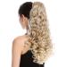 Wig Me Up-19axl-V-15t613 Hairpiece braid ponytail long voluminous lured honey blonde platinum scattered 50 cm blond mix (15t613)