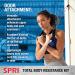 SPRI Resistance Band Kit - Interchangeable Tubes for Full Body Toning | 5 Bands Ankle/Wrist Straps Door Anchor & Guide - International Shipping Available - Buy Online on GoSupps.com