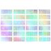 144 Pieces Holographic Nail Vinyl Stencils Sticker Set - 72 Designs, 24 Sheets - Reusable Nail Art Decals for French Tip and Fringe Guides - Buy Online on GoSupps.com
