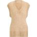 Tamaris Women's Balve Sweater Vest 16 UK Iced Coffee - Buy Online on GoSupps.com