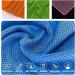 AWOWZ 10 Pack Cooling Towel for Sports, Yoga, Gym & More - Soft, Breathable, Sweat-Wicking Towel for Fitness and Outdoor Activities - Buy Online on GoSupps.com