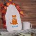 Personalized Hot Water Bottle with Cozy Cover - Custom Text Ideal Gift for Kids & Adults (800 ml | Cat Design) - Buy Online on GoSupps.com
