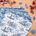 Whaline Chinoiserie Pattern Paper - 24 Sheets Blue China Scrapbook Specialty Paper - Buy Online on GoSupps.com