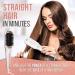 Ionic Hair Straightener Brush - Fast Heating, Anti-Scald Design, Adjustable Temperature - Lily England - Buy Online on GoSupps.com