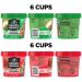 Quaker Health Warrior Grains & Seeds Oatmeal Variety Pack - 2 Flavor, 2.11 Oz Cups (Pack of 12) - Buy Online on GoSupps.com