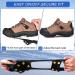 Ice Snow Cleats 10-Stud Rubber Crampons Anti Slip for Shoes & Boots - Men, Women, Kids - Size Large (7-9.5 Men/8.5-11 Women) - Buy Online on GoSupps.com